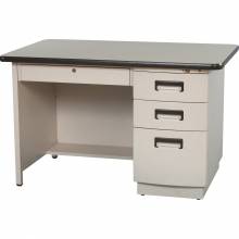 9019 Single Pedestal Desk